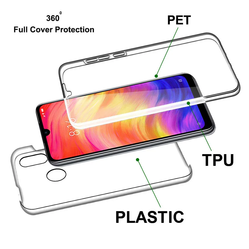 Для спортивной камеры Xiao mi Red mi GO фотокамеры мгновенного действия 8 7 6 Note 8 7 6 Pro 8A 7A 6A K20 9T Pro Чехол для Xiaomi mi CC9 e A3 Lite 8 9 se чехол 360 полная мягкая крышка