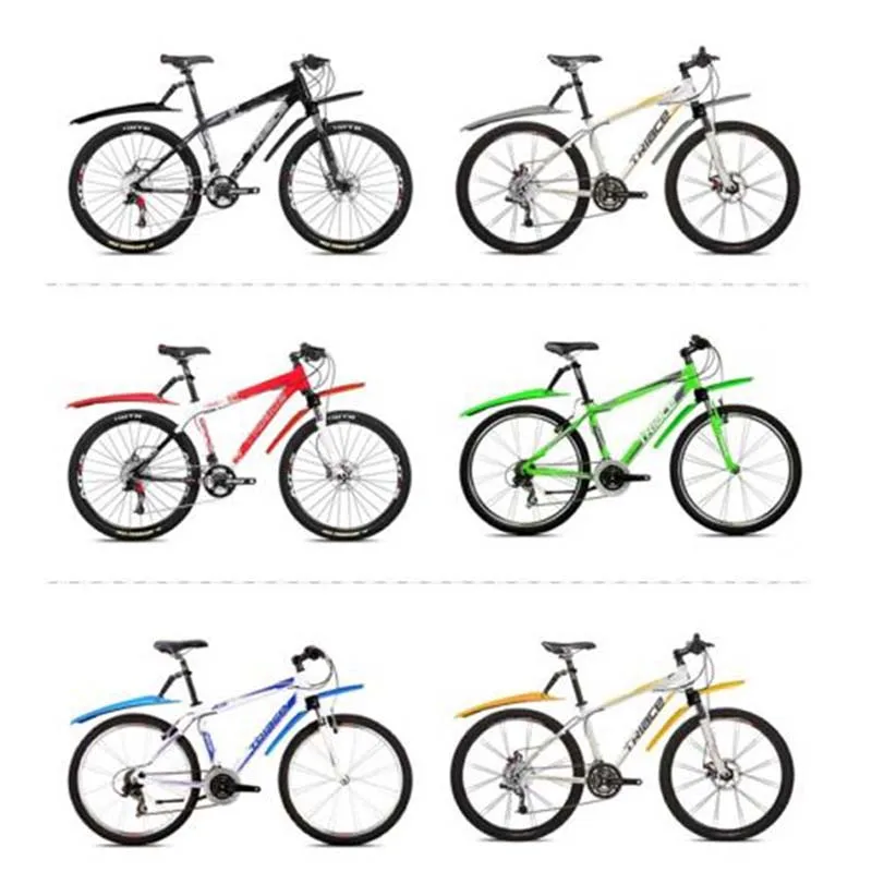 26 дюймов велосипедный брызговик велосипед задний щиток MTB быстросъемный передний задний дорожный горный велосипедный брызговик Набор велосипедных частей