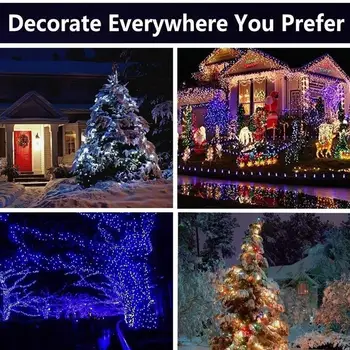 

12 Mode Creative Beautiful LED Fairy String Lights USB Lamp String Music Lights String Birthday Festival Celebration Waterproof