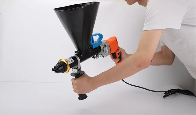 Hand-Held Wall Slot Grouting Machine Electric Mortar Grouting Caulking Gun cement mortar grouting machine anti theft door multi function caulking waterproof high pressure pc assembled grouting machine