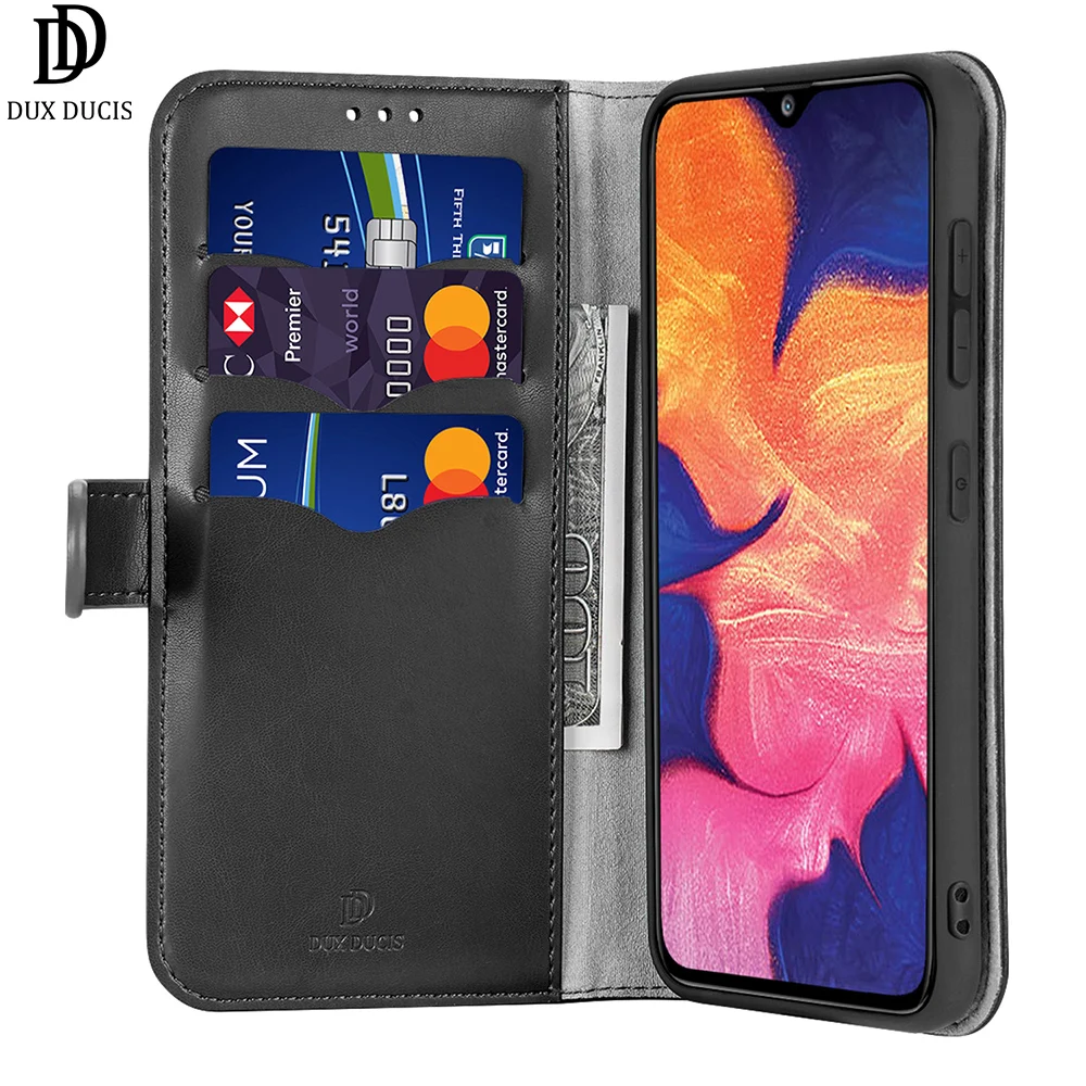 

Flip Wallet Case For Samsung A10 Soft Protective Kickstand Cover Credit Card Slot Holder Stand Smart Auto Sleep Wake Phone Bag