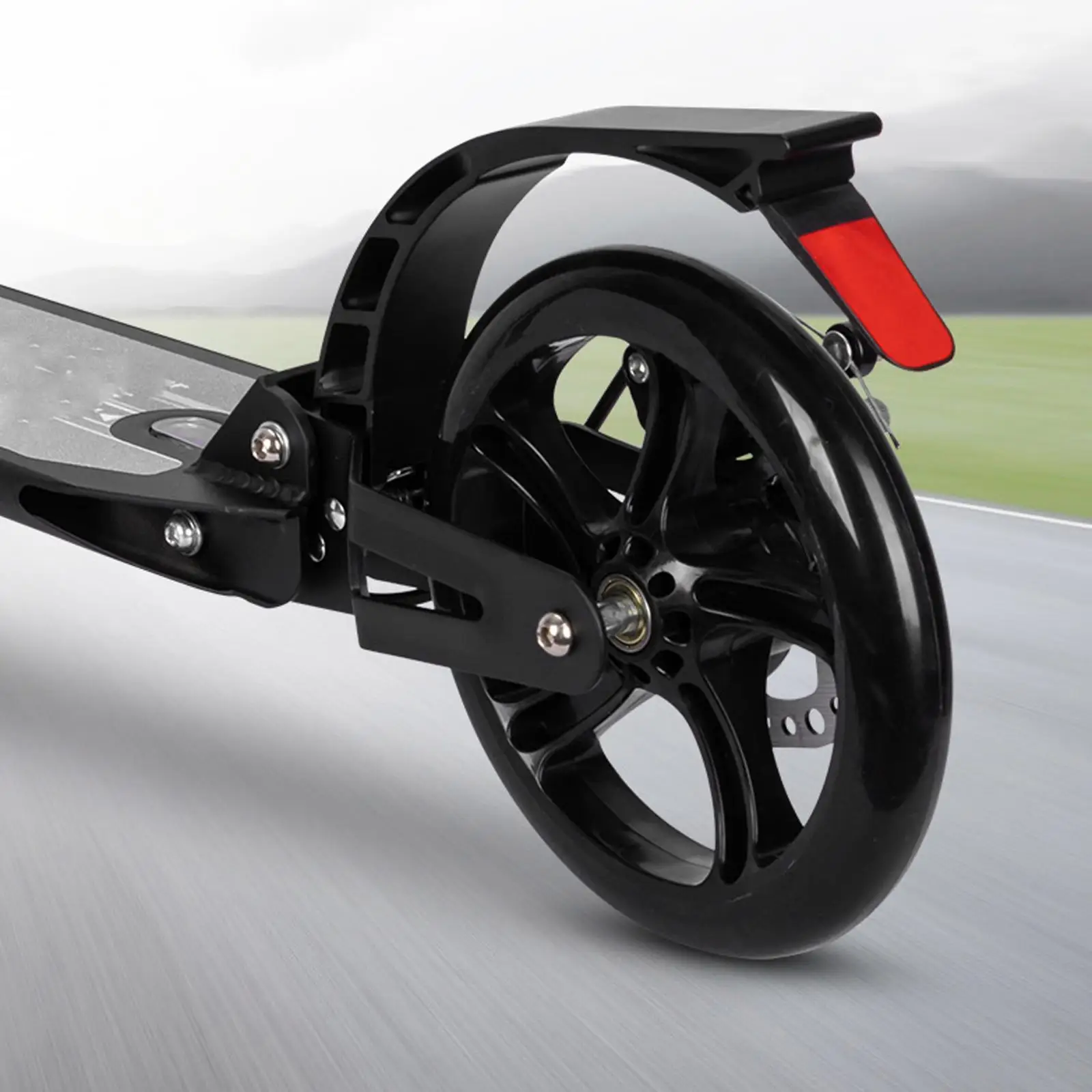 2 Pcs Scooter Wheels Kick Scooter Pro Stunt Wheels Accessories Sport Scooter Front Rear Wheel Replacement Parts