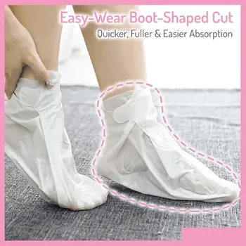 

New 10pairs/lot Exfoliating Foot Mask Dead Skin Remove Feet Peel Socks Masks 20ml Foot Spa Exfoliante Foot Cream Pedicure Socks