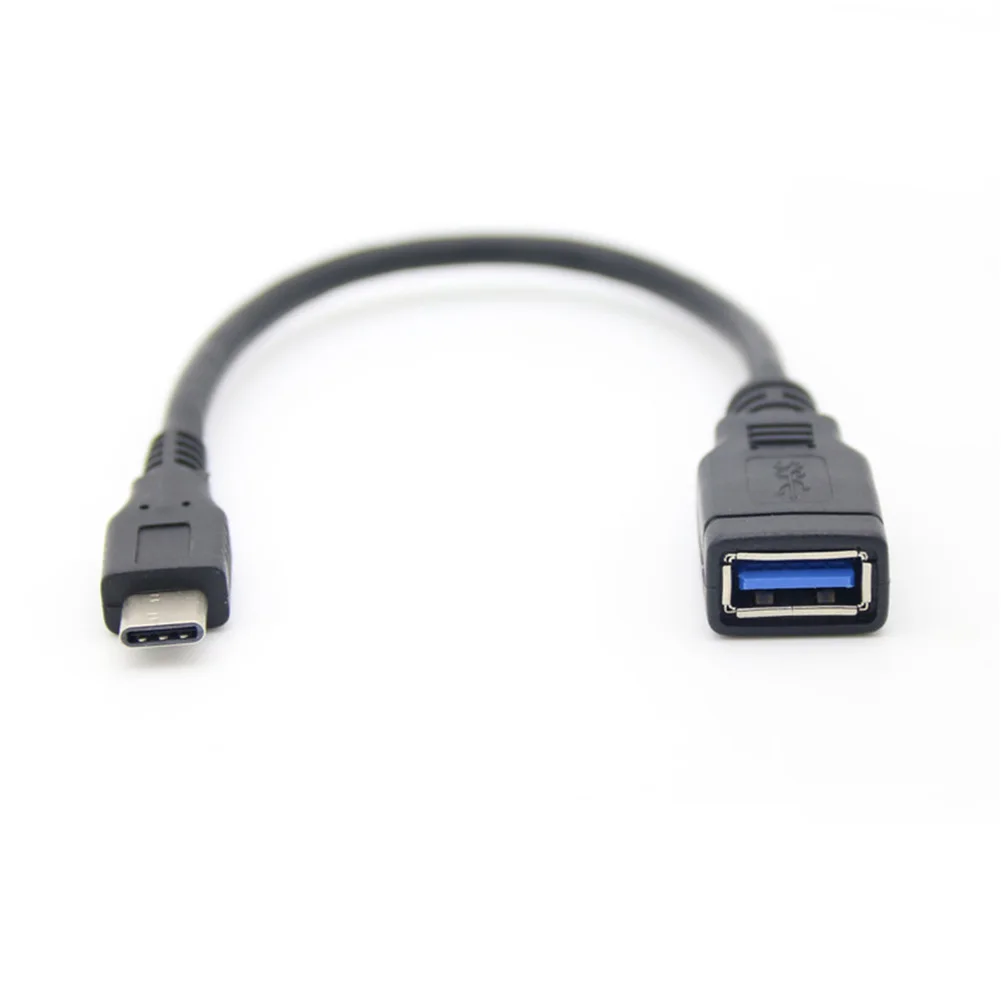 Переходник с Type C на USB кабель OTG папа 3 0 A Мама Кабель адаптер 20 см|Компьютерные