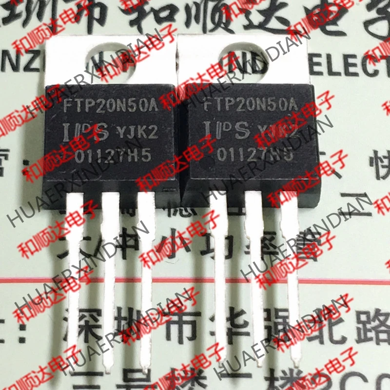 10 шт./лот новое и оригинальное FTP20N50A TO-220