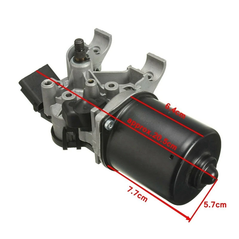 12V мотор стеклоочистителя переднего стекла передней панели для Renault Clio Mk3 III 2005- 7701061590
