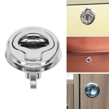 

1pc Car Hatch Flush Pull Latch Flush Mount Hatch Flush Pull Latch Not Equipped With A Key For Boat Marine