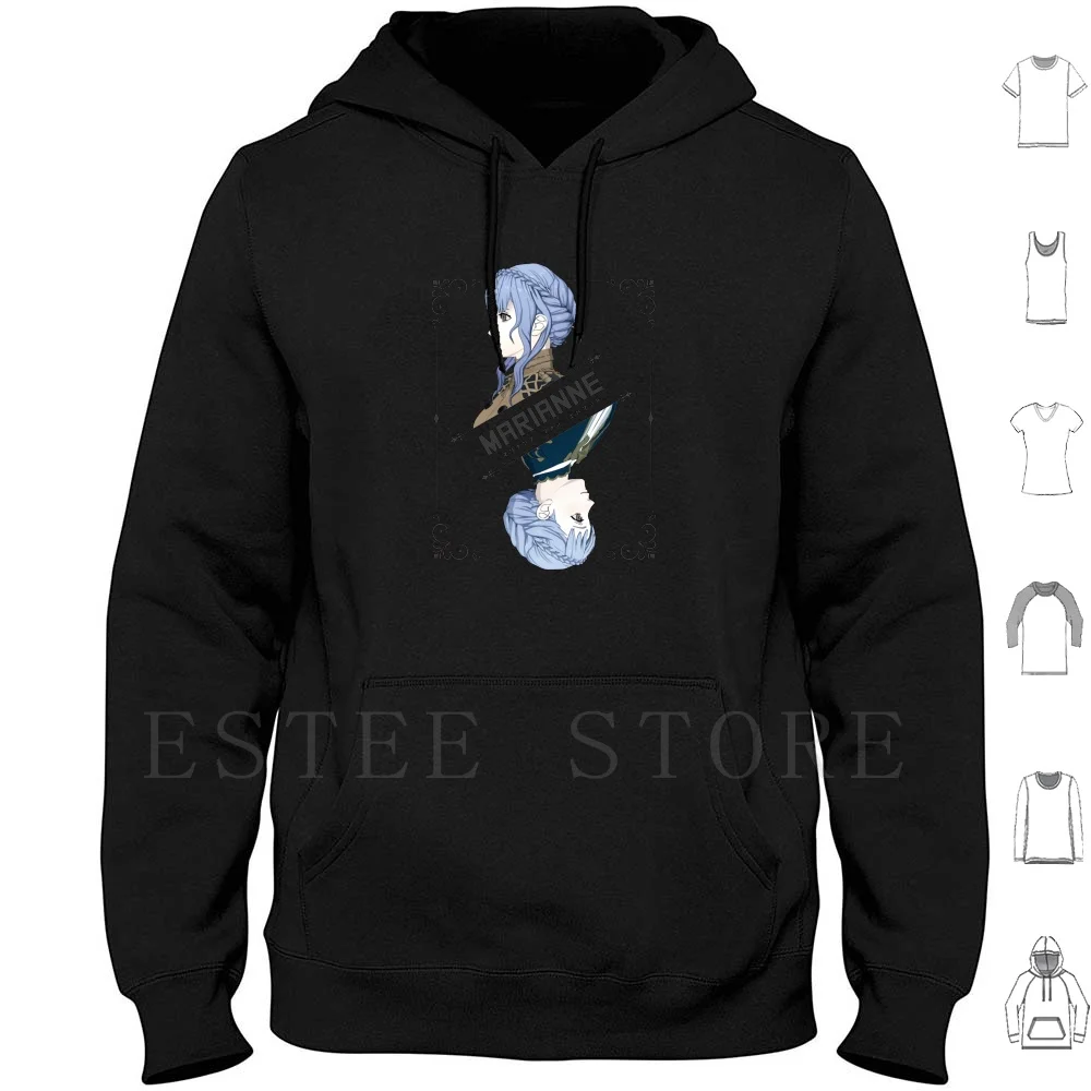 Mariana (Fe3H Timeskip Series) Felpe Con Cappuccio Manica Lunga Mariana Von Edges Mariana Fire Emblem Fe3H Fire