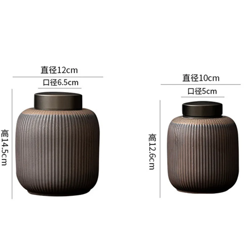 Black Ceramics Urn Dog Cat Pet Funeral Ashes Urn Holder Ceramic Casket Memory Keepsake Human Cremation