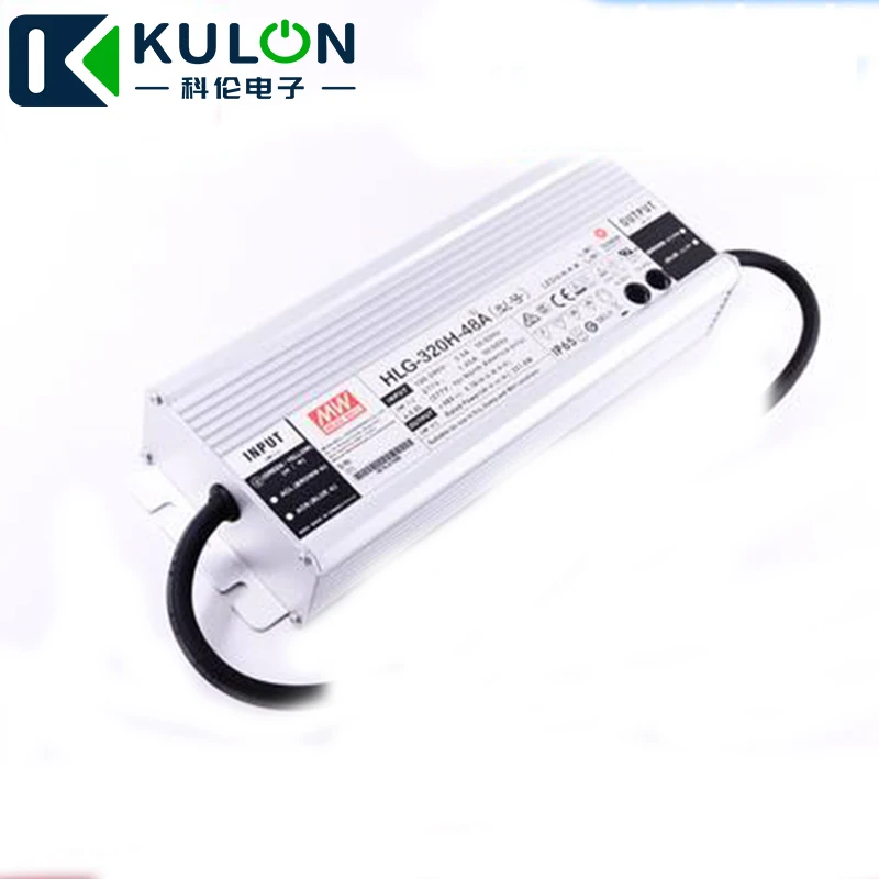 MEANWELL HLG-320H-36 е-байка 36В 8.9A 320,4 Вт постоянное напряжение+ постоянный ток Светодиодный драйвер Встроенный активный PFC Функция