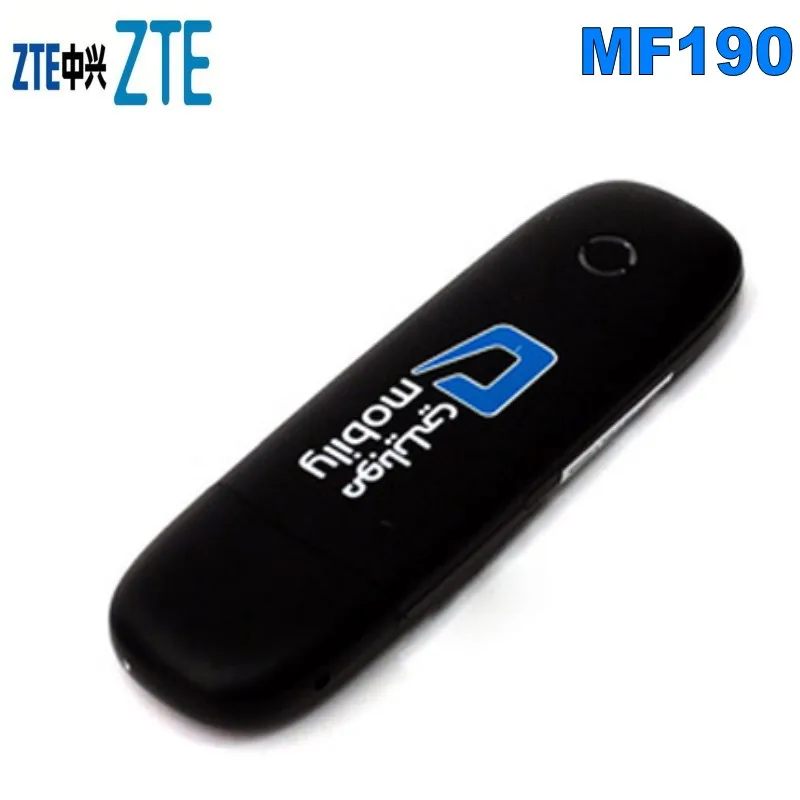 Партия 100 шт. ZTE MF190 разблокированный GSM USB Мобильный широкополосный модем|Модемы| |