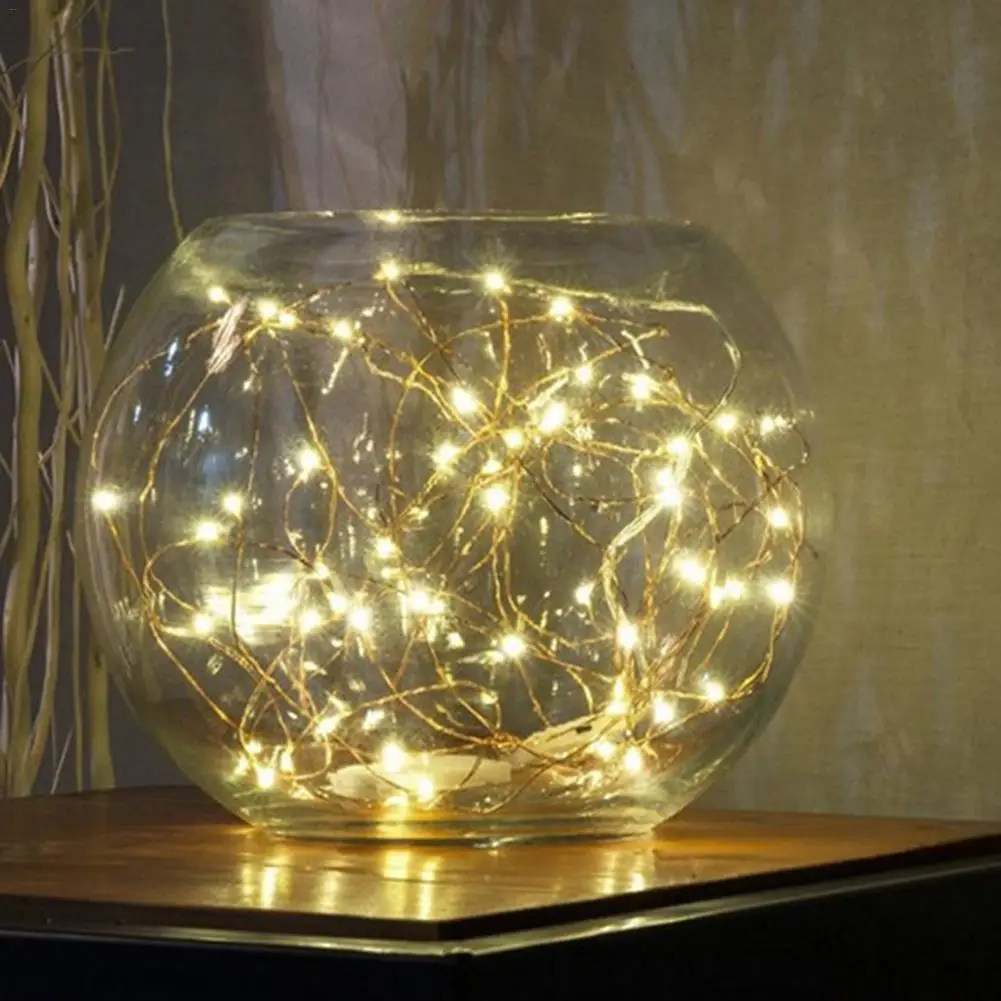 8W LED String Light Copper Wire Fariy Light,USB Connector Garland Decoration 1M 2M 3M 4M Wedding Christmas Light Party Lights