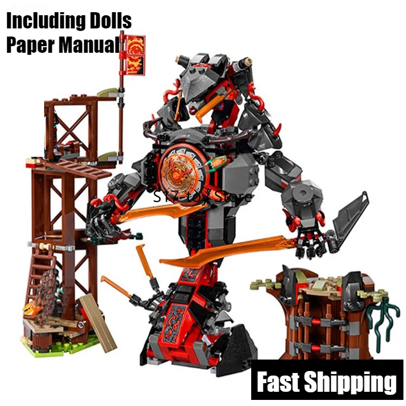 Набор мини-фигурок ниндзя совместимый с Dawn of Iron Doom Ninjago 734 10583 шт. игрушки для детей