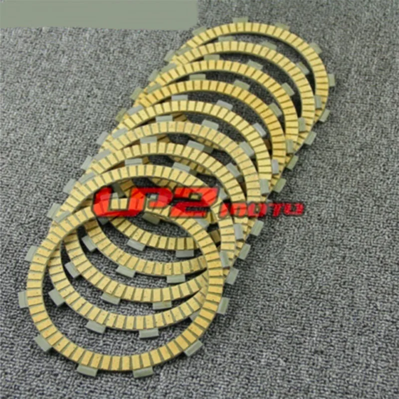 

Clutch Friction Plate Discs For Kawasaki GPZ1100 KZ1100B(GP) 81-82 ZX1100A 83-85 KZ1000 E1/E2 ST Shaft 79-80 K1 Ltd J1-J3 81-83