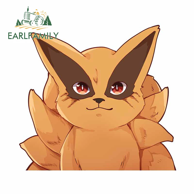 EARLFAMILY 13 см x 12 5 для Kurama Ninja автомобильные наклейки индивидуальные бампер