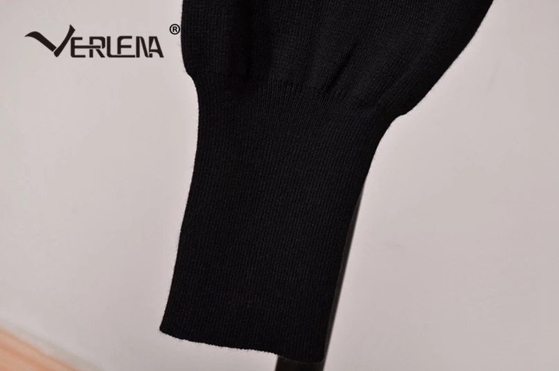 Verlena Shirred Cuff однотонные черные спортивные штаны эластичная талия свободные удобные с высокой талией двойные карманы трикотажные брюки