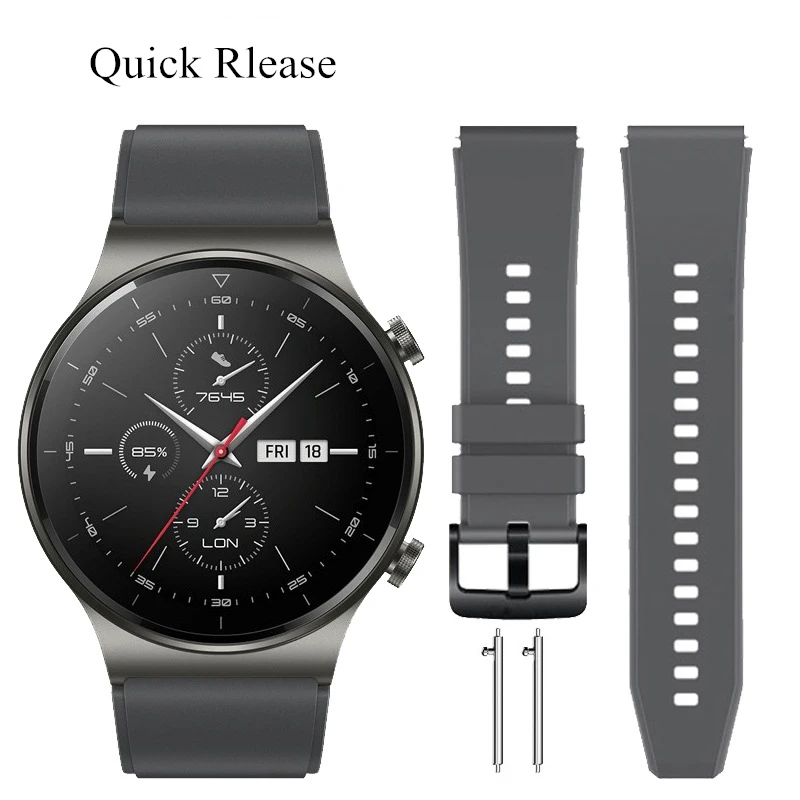 Premium Silicone Watchband Bracelet - Official Style Strap