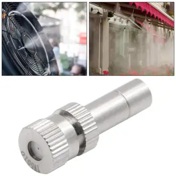 

6mm Low Pressure Atomization Nozzles 0.15~0.8mm Brass Misting Sprayers Irrigation Humidifying Disinfection Cooling Fog Nozzles