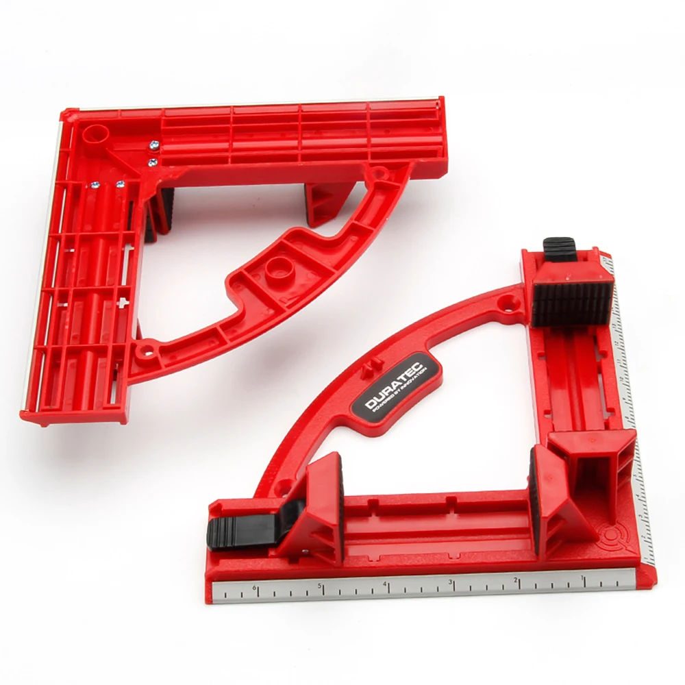 

Hot New DUR Fast Woodworking Right Angle Clip 90 degree angle ruler drawer for Picture Frame Fish Tank Clip DIY Aluminum Ruler