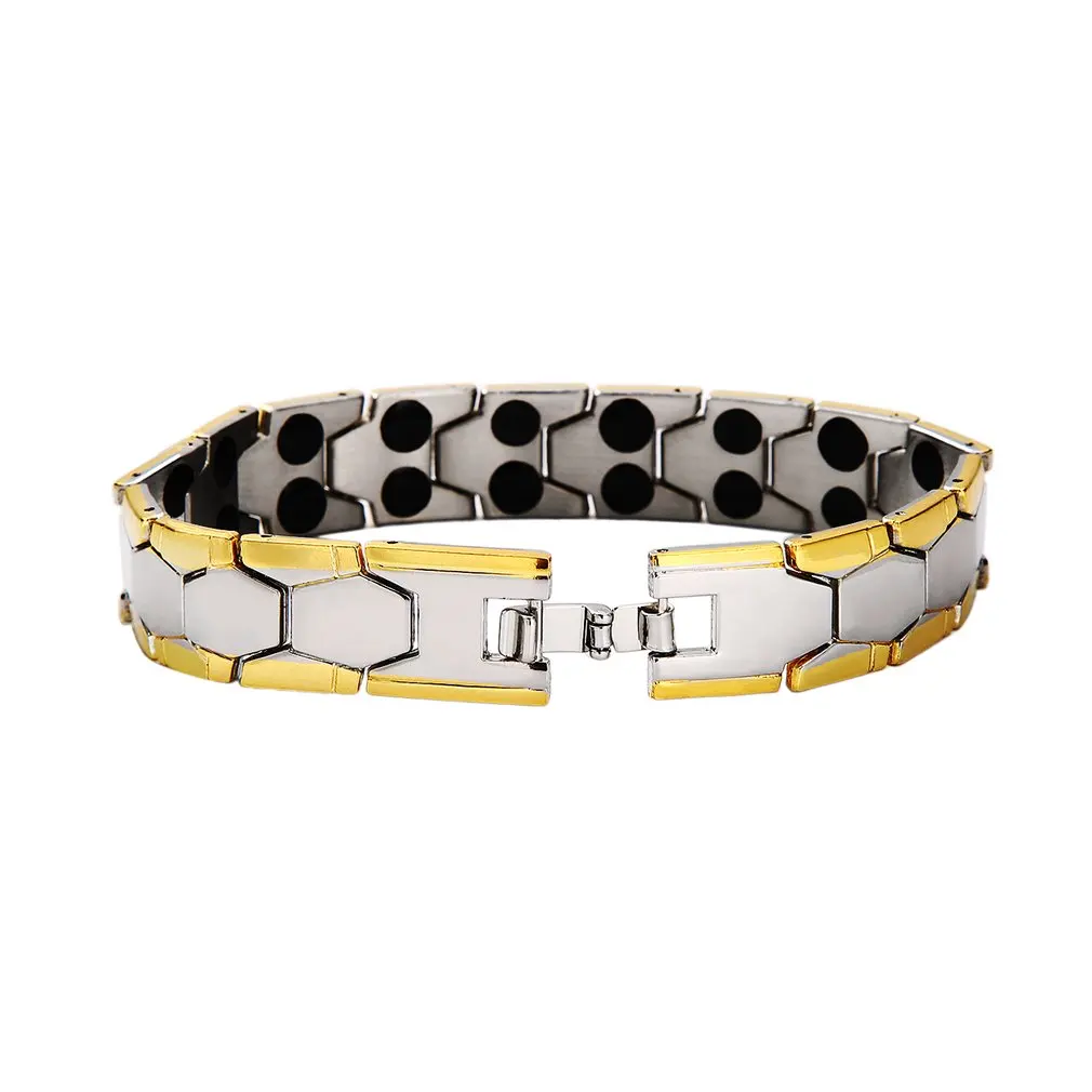 Модные ювелирные изделия, Магнитный титановый Биоэнергетический браслет для мужчин, кровяное давление, медицинские браслеты, браслеты для мужчин и женщин