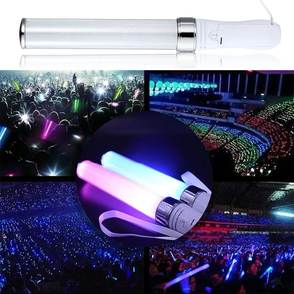 Vocal Concerts Glow Sticks LED 15 Colors Change Night Light Stick Party Wedding Magic Camping Chemical Fluorescent