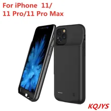 Чехол для внешнего аккумулятора для iPhone 11 Pro, чехол для зарядного устройства s, мягкий чехол из ТПУ для iPhone 11 Pro Max, чехол для резервного питания телефона