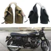 Universal Saddlebag for Motorcycle Bag Canvas Back Seat Luggage Bags For Sportster XL883 1200 for Honda For KAWASAKI ► Photo 2/6