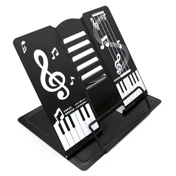 

Holder Reading Rest Office School Portable For Home Multifunctional Anti-slip Folding Metal Bookends Adjustable Book Stand