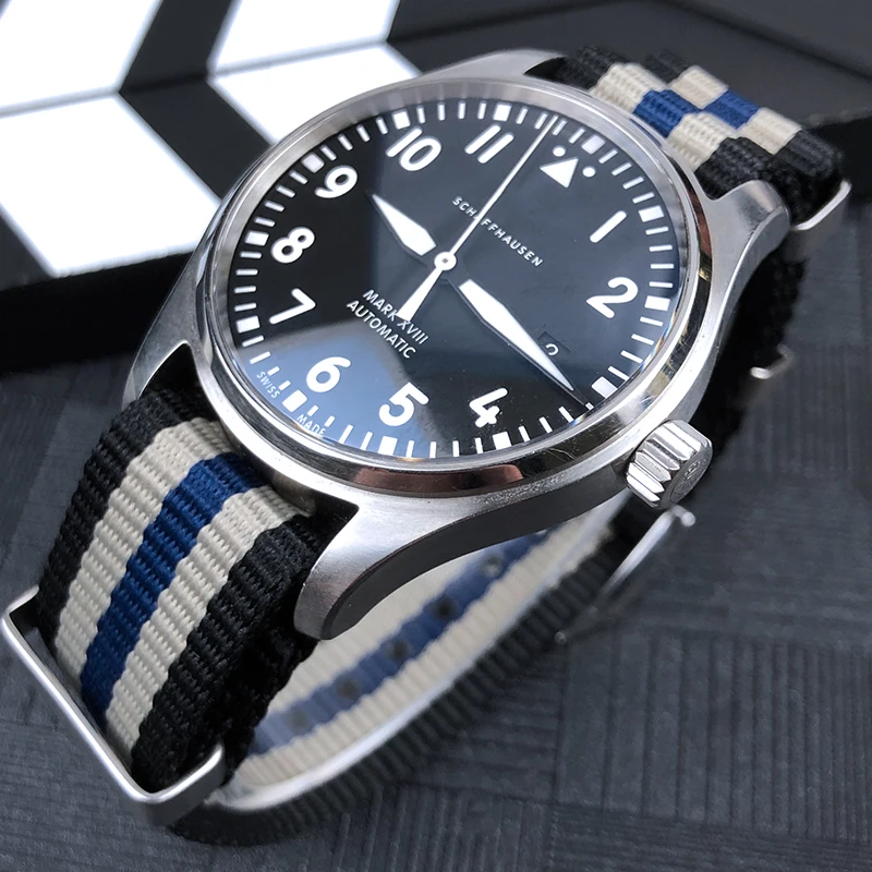 IWC パイロット・マーク XVIII　純正NATOストラップ　他ベルト2セット