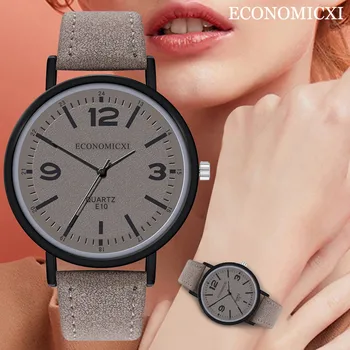 

Luxury Fashion Women's Watch Crystal Stainless Steel Leather Belt quartz Analog Wrist Watch Round Glass Alarm Watch Gifts Reloj