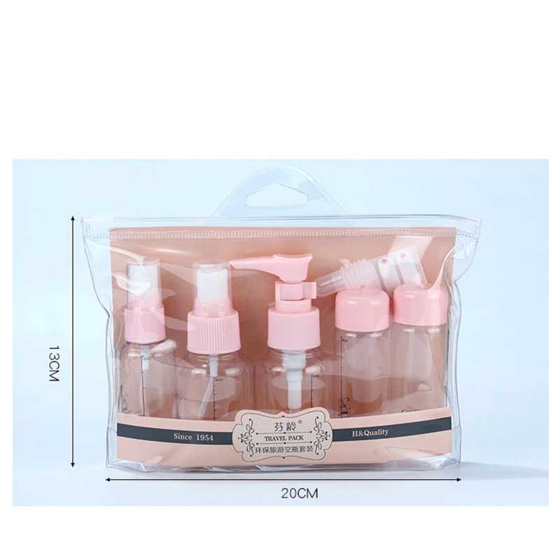 Portable Sub Bottle Transparent Plastic Spray Bottle Cream Lotion Cosmetic Container Travel Supplies Portable Sub bottle 1 Portable Sub Bottle Transparent Plastic Spray Bottle Cream Lotion Cosmetic Container Travel Supplies Portable Sub bottle 4