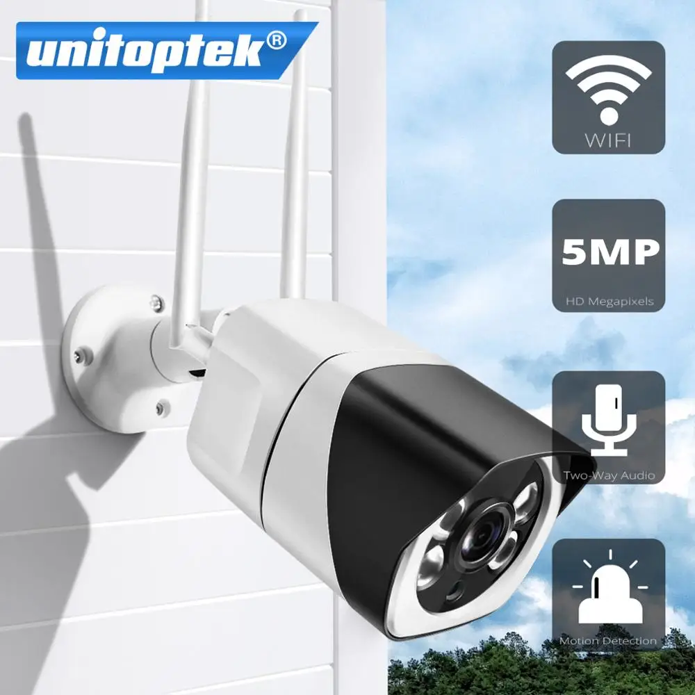 HD 5MP Wifi ip камера ONVIF 1080P Беспроводная Проводная цилиндрическая видеонаблюдения
