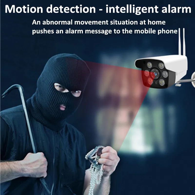 KuWFi IP камера беспроводная WiFi HD камера домашняя уличная и крытая Водонепроницаемая Сеть HD монитор смарт-камера с 16G tf-картой