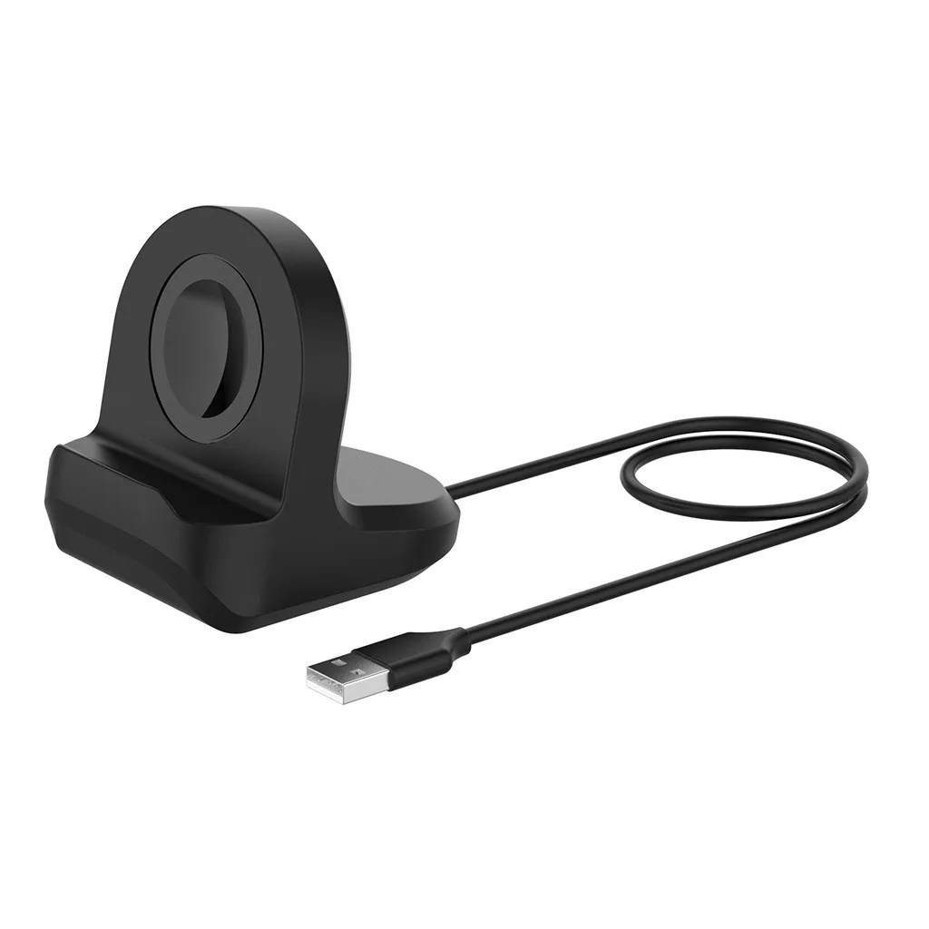 #30 Smart Watch Chargering Holder Charger Conversion Dock Stand Bracket for Samsung Galaxy Watch Active 2 40/44MM Black White
