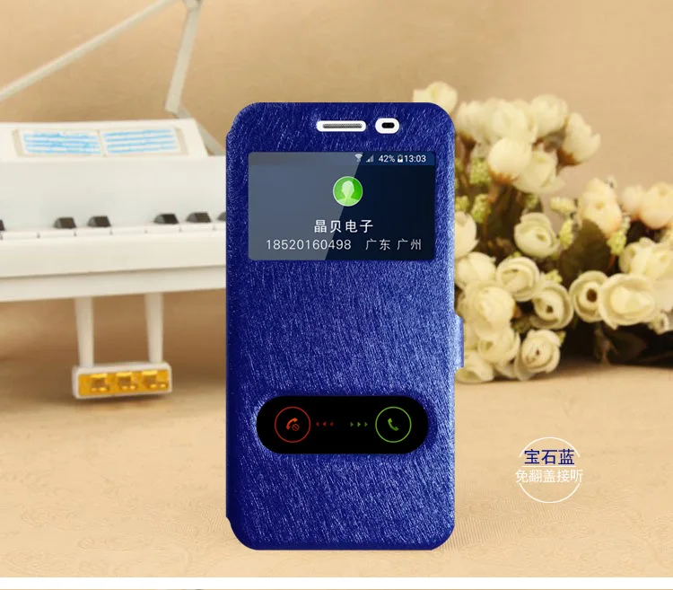 Чехол для huawei CUN U29 L21 L01, откидной кожаный чехол с окошком обзора и подставкой для huawei Honor 5A, LYO-L21 чехол CUN-U29, 5,0 дюймов, Fundas