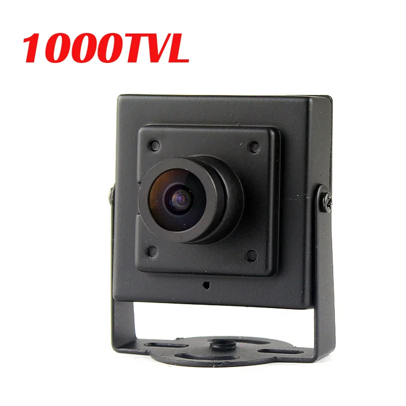 1000TVL CMOS Wired Mini Box Micro CVBS CCTV Security Camera with Metal Body 3.6MM Lens | Безопасность и защита