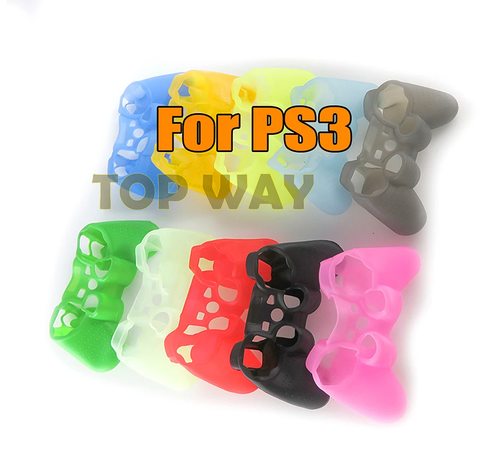 Силиконовый чехол chengdianwan для PS3 джойстик гелевая резина 10 цветов защитный кожи