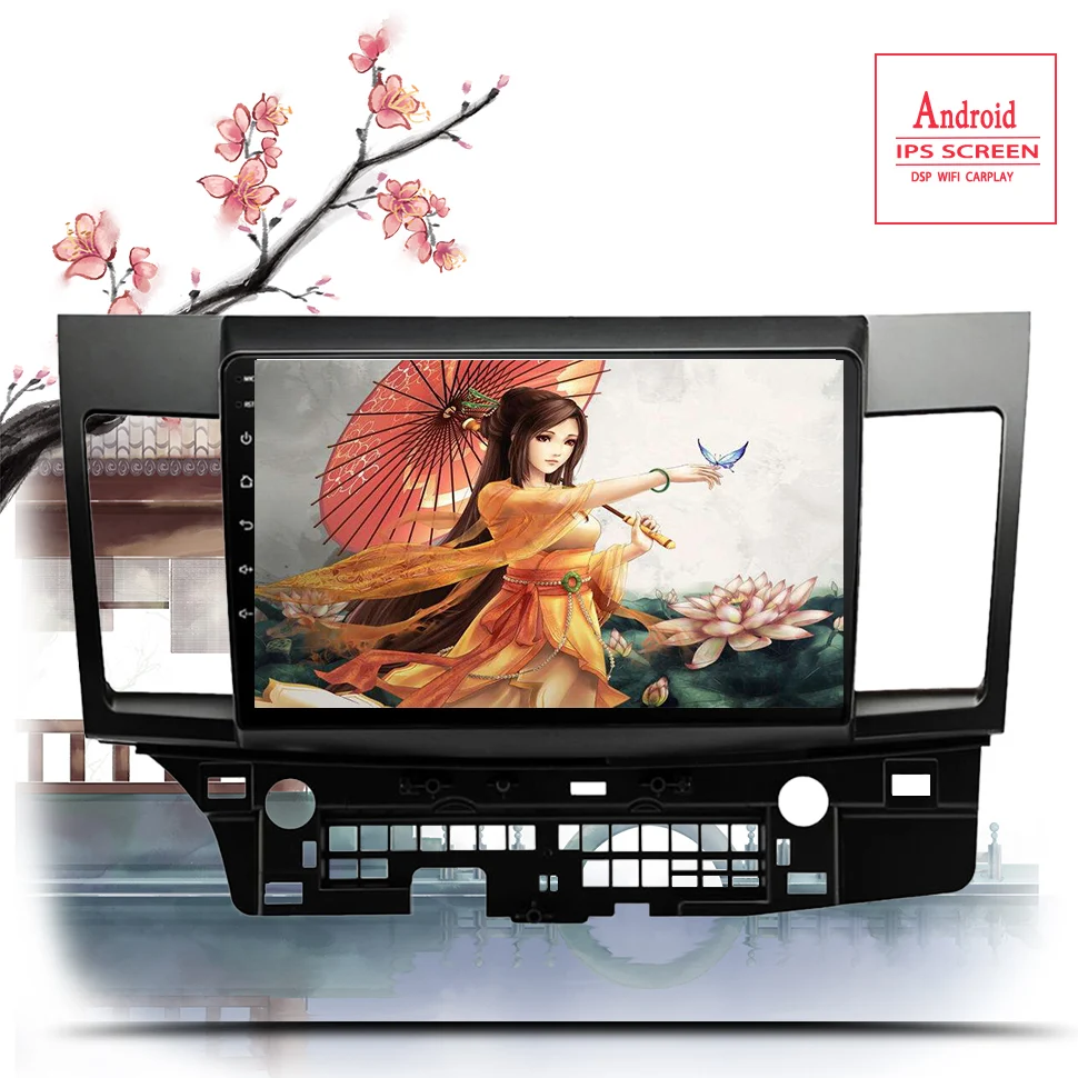 

Автомобильный мультимедийный видеоплеер Android 13,0 для MITSUBISHI LANCER 2007 2008 -2015 2din автомобильное радио навигация Bluetooth Авторадио dvr