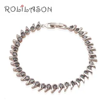 Специальный стиль AAA циркония pulseras для женщин Круглый Циркон с радужным блеском модные ювелирные изделия Посеребренная Очаровательная Браслеты TB749