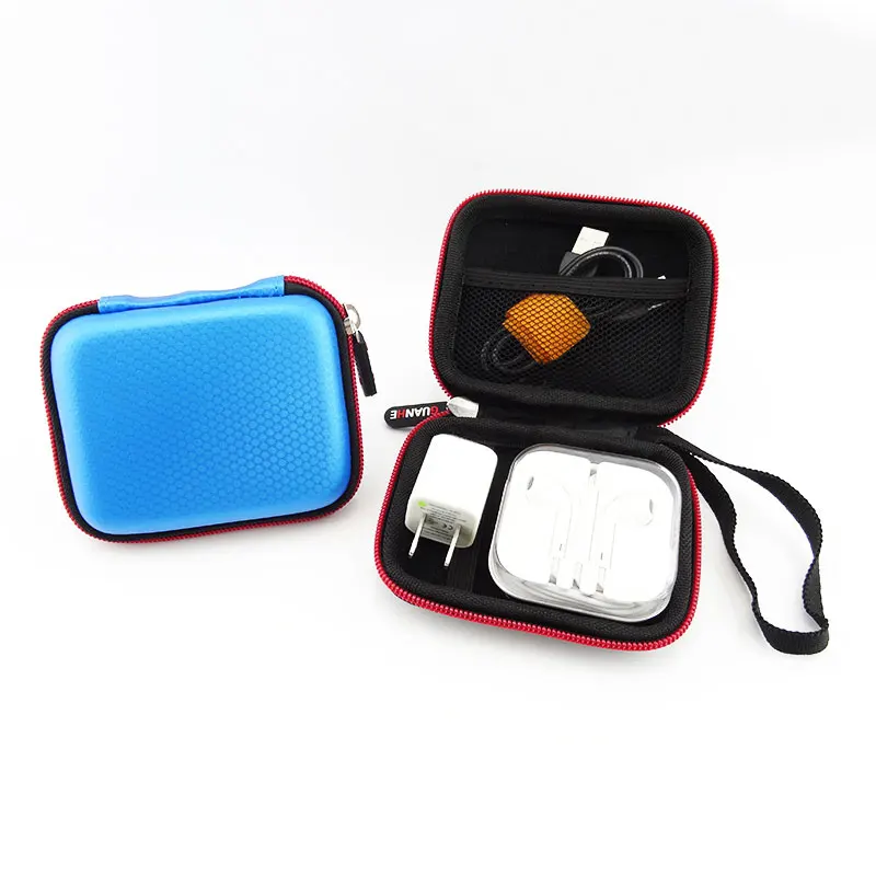 Портативные Переносные Чехлы для хранения наушников, сумки для наушников, органайзер для кабеля HDD, сумки для карт памяти USB, аксессуары для наушников