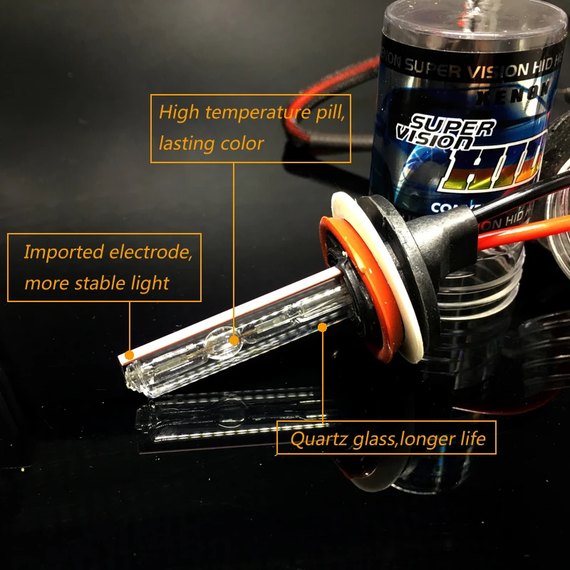 2 ксеноновые лампы HID H1 35 Вт 4300K 6000K 8000K Ксеноновые белые фиолетовые розовые зеленые