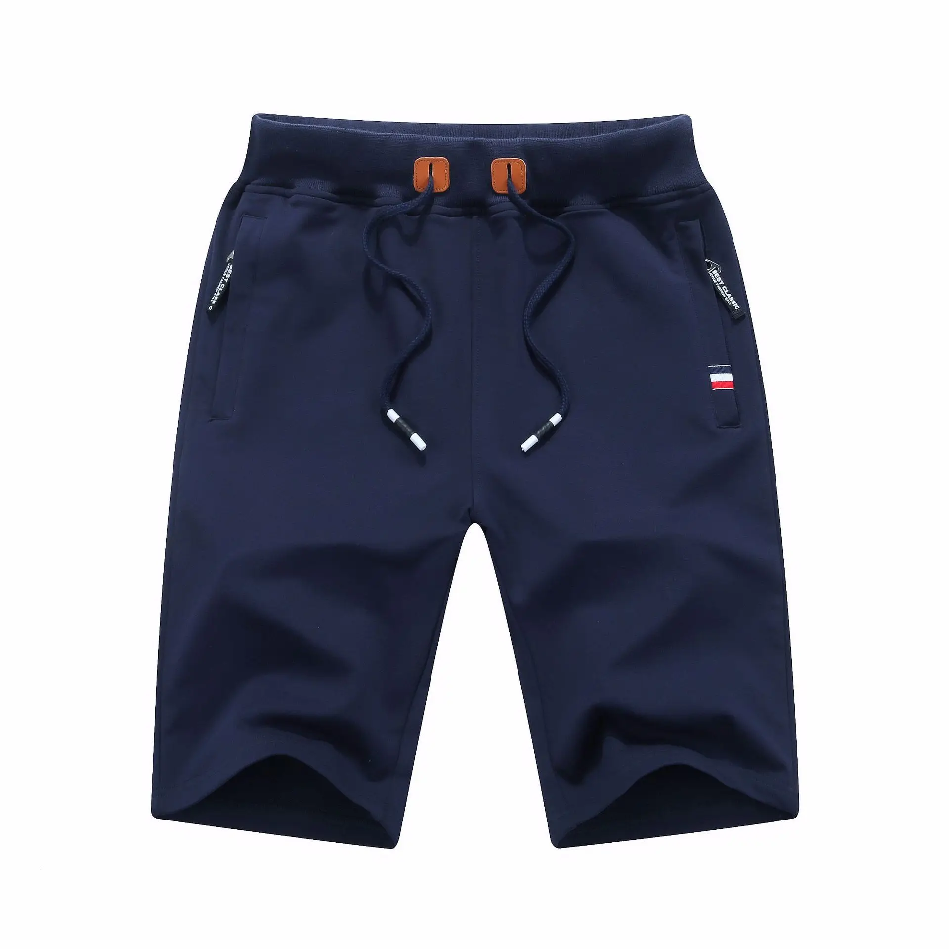 5XL мужские уличные хлопковые шорты, облегающий S светильник, эластичность, светильник, для пеших прогулок, рыбалки, альпинизма, мужские спортивные тренировочные прямые ткани - Цвет: Navy Blue
