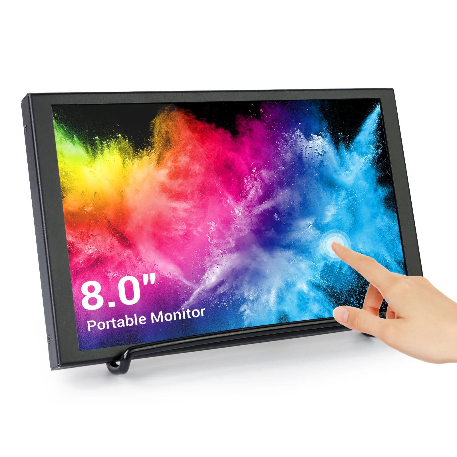 ELECROW 1280x800 8 Inch Touchscreen Monitor Mini HDMI-compatible Portable LCD Display Laptop PC Raspberry Pi Game Consoles