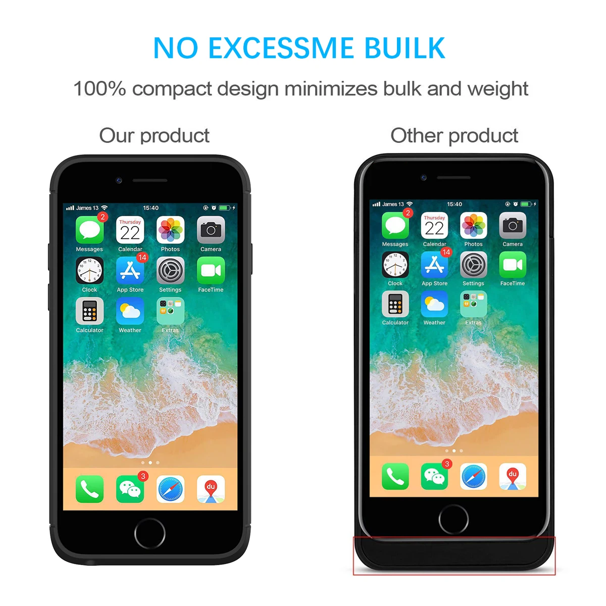 Для iPhone 7 iPhone 8 зарядное устройство чехол с аудио и Kickstand 5000 мАч внешнее резервное зарядное устройство power Bank чехол для батареи