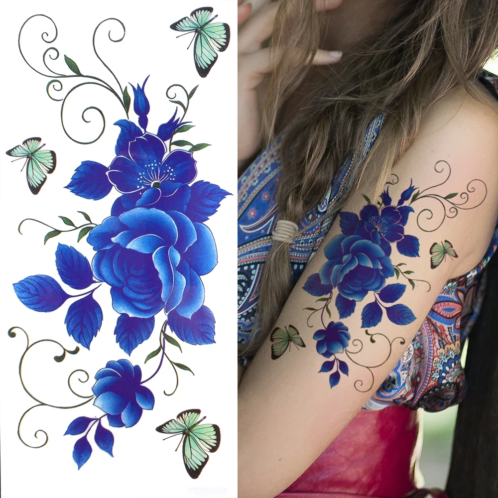Tattoo uploaded by Miran Kim • purple rose tattoo • Tattoodo
