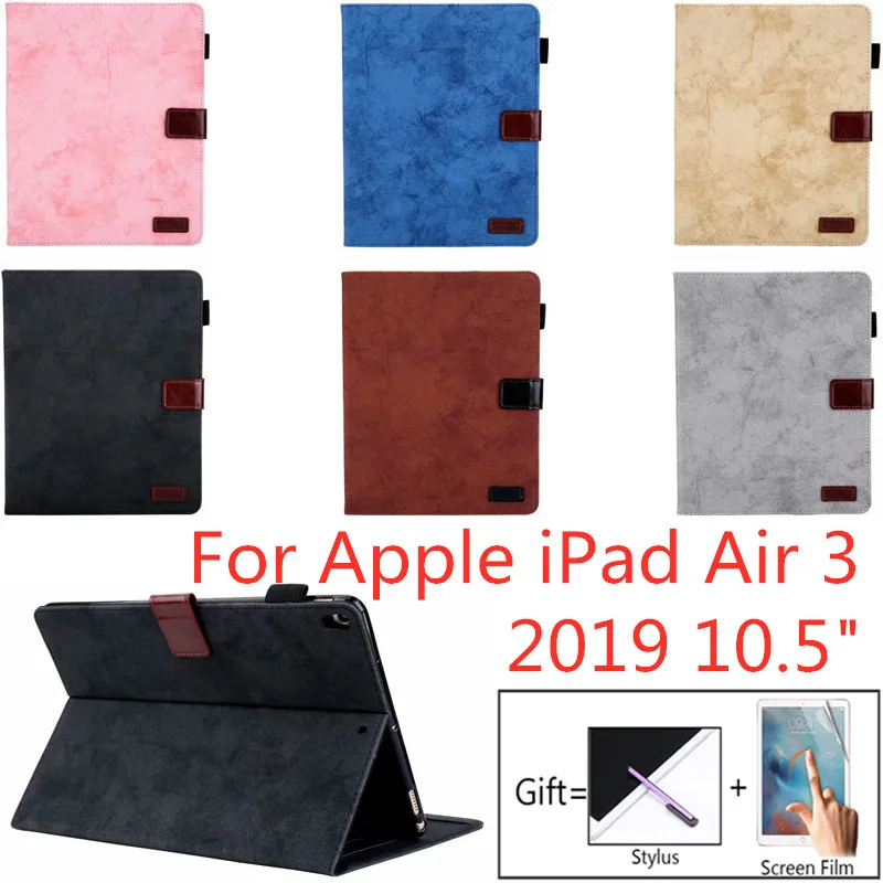 Смарт чехол для iPad Air 3 2019 Folio ультра тонкий гибкий ТПУ отскок задняя крышка 10