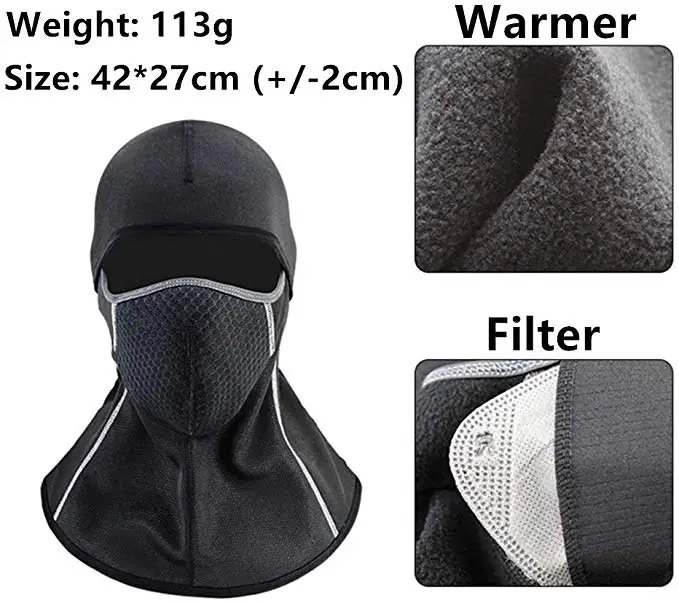 Balaclava Ski Mask Motorcycle Cycling Thermal Windproof and Waterproof 2