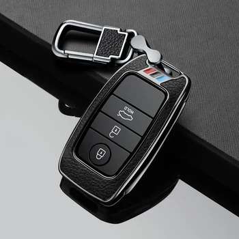 

Genuine leather paste zinc alloy car key case cover For Kia KX3 KX5 K3S RIO Ceed Cerato Optima K5 Sportage Sorento Car Styling