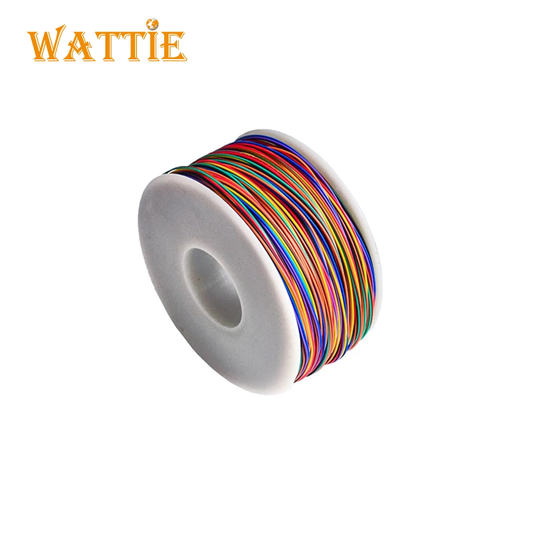 100 pcs pack p50 q1 spring test pin needle tube outer diameter 0 68mm length 16 55mm thimble pcb pogo pin Circuit board flying wire single core tinned copper wire OK wire 0.55mm aviation wire PCB test wire 8-color mixed installation