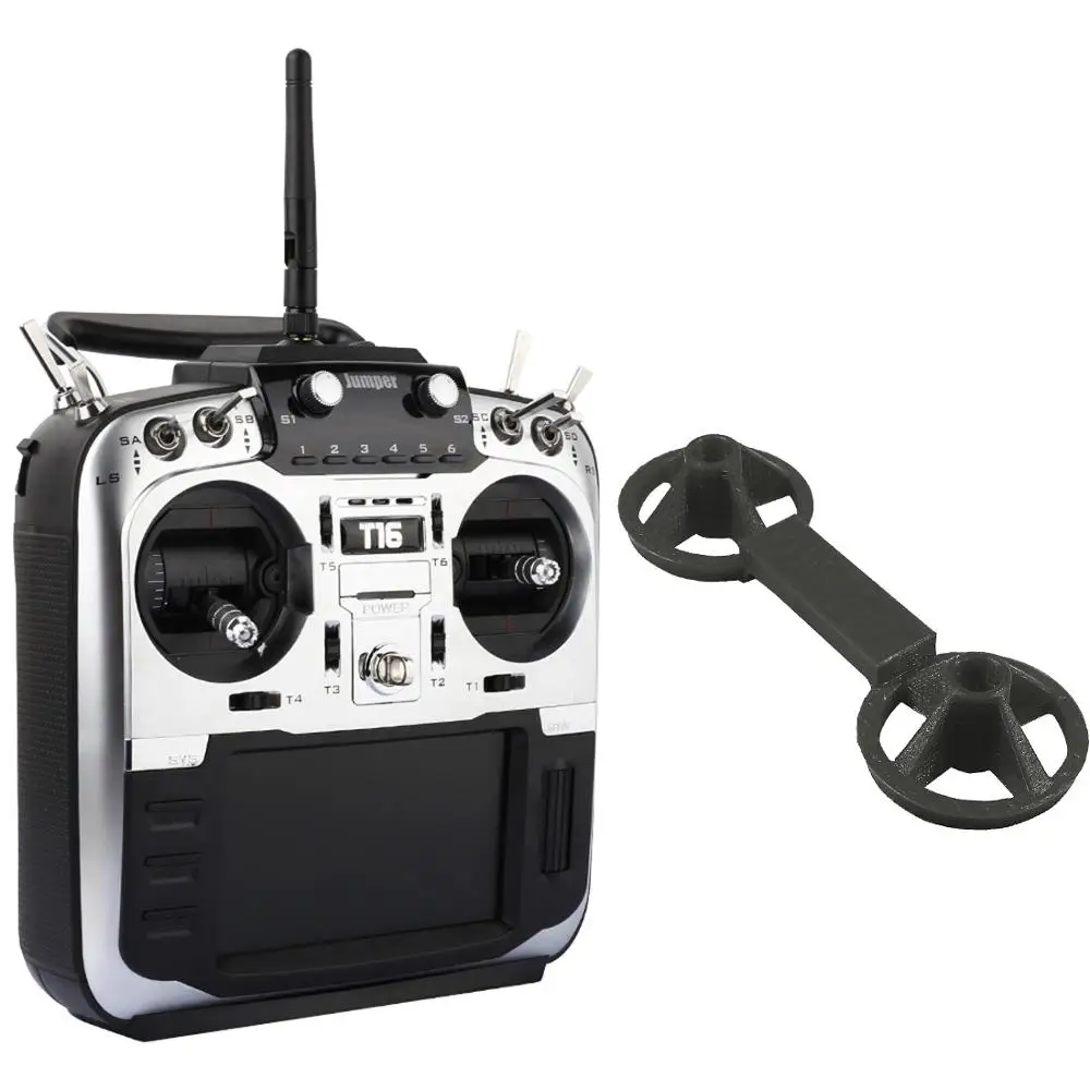 Jumper T16 Pro Hall Gimbal с открытым исходным кодом встроенный модуль многотопальный радиопередатчик 2,4G 16CH 4," ЖК-дисплей с откидной сумкой - Цвет: T16 Pro Model 1
